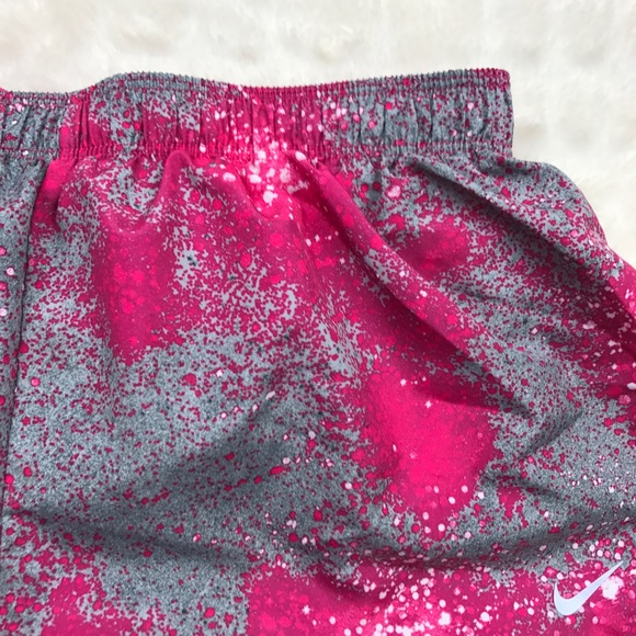 Nike Dri Fit Athletic Running Shorts Pink S - Picture 8 of 8